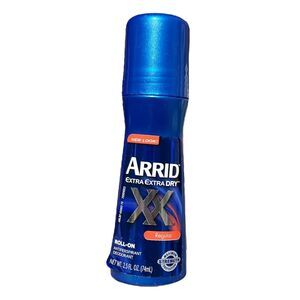 ARRID Extra Extra Dry Roll On Deodorant Antiperspirant 2.5oz NEW VHTF